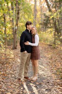 fall engagement session