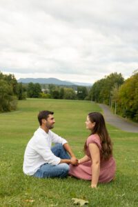 Stockbridge engagement session