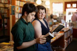 library engagement session