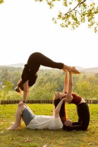 Yoga branding photoshoot