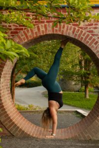 Yoga branding photoshoot